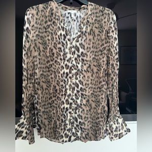 Leopard blouse